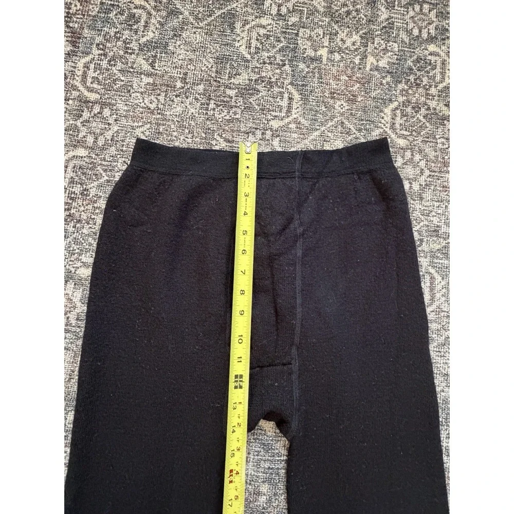 Woolpower Long Johns Mens Black 400 G/m2 Merino Wool Thermal Extreme Gorpcore